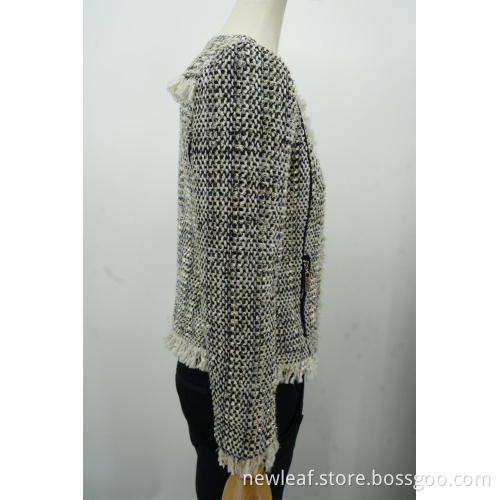 ladies tassel long sleeve Jacket